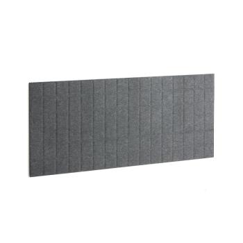 Akustický nástenný panel SPLIT, 1600x600 mm, tmavošedý obrázok