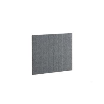 Akustický nástenný panel SPLIT, 800x600 mm, tmavošedý obrázok