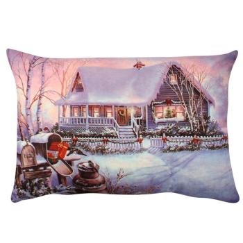 ASIR Dekoračný vankúš CHALUPA 33 cm bavlna/polyester obrázok