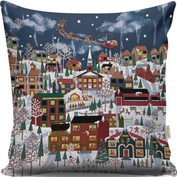 ASIR Dekoračný vankúš DOMY 43 cm polyester-bavlna obrázok