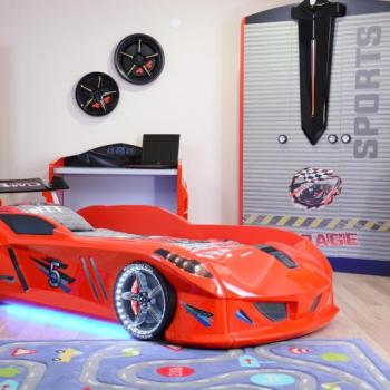 ASIR Detská posteľ auto SPEEDY červené obrázok