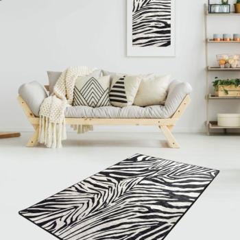 ASIR Koberec 160 x 230 ZEBRA čierna, biela obrázok
