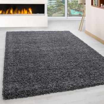 ASIR Koberec 200 x 290 PLAIN tmavo sivý obrázok