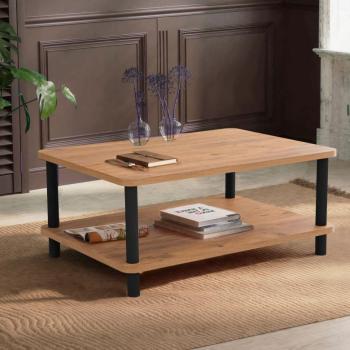 ASIR Konferenčný stolík ROGA atlantic pine black obrázok