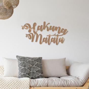 ASIR Kovová dekorácia na stenu HAKUNA MATATA 70 cm obrázok