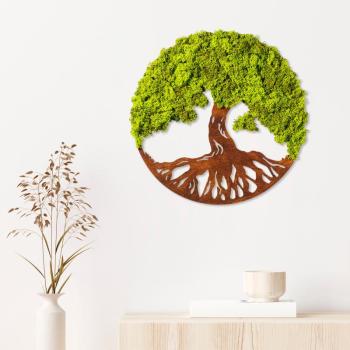 ASIR Nástenná dekorácia ZELENÝ STROM 44 cm MDF obrázok