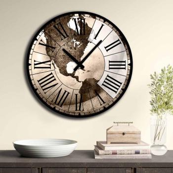 ASIR Nástenné hodiny KONTINENT MDF 50 cm obrázok