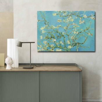 ASIR Obraz na plátne reprodukcia ALMOND BLOSSOM V. V. GOGH 100 cm obrázok