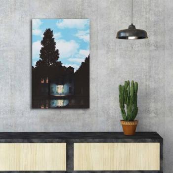 ASIR Obraz na plátne reprodukcia RENÉ MAGRITTE RÍŠA SVETLA 45 cm obrázok