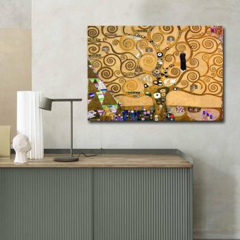 ASIR Obraz na plátne reprodukcia STROM ŽIVOTA G. KLIMT 100 cm obrázok
