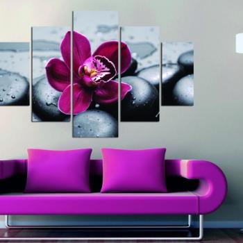 ASIR Obraz ORCHID 92 MDF 5 ks obrázok