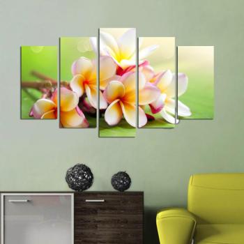 ASIR Sada nástenných obrazov KVETY 110 cm MDF obrázok