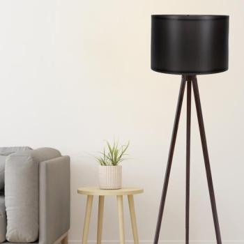 ASIR Stojacia lampa 104 čierny orech obrázok
