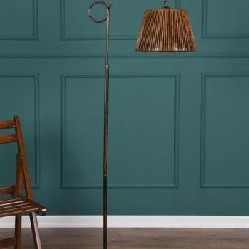 ASIR Stojacia lampa CARDONE čierna ružové zlato obrázok