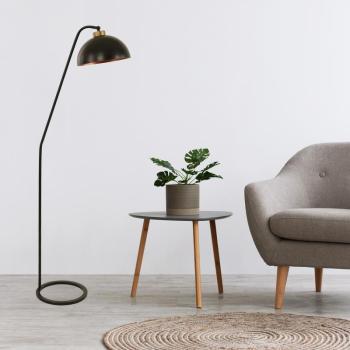 ASIR Stojacia lampa DELTA čierna obrázok