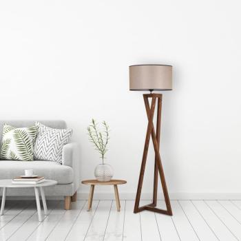 ASIR Stojacia lampa MACKA orech obrázok