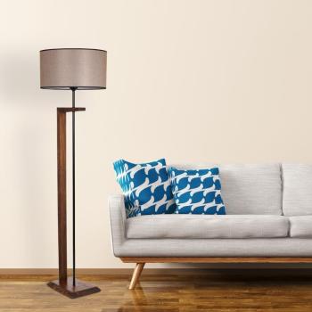 ASIR Stojacia lampa MENEKSE orech obrázok