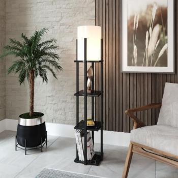 ASIR Stojacia lampa NORA - BLACK čierna obrázok
