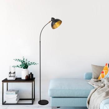 ASIR Stojacia lampa VARZAN - 10855 čierna obrázok