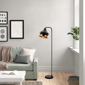 ASIR Stojacia lampa YILDO - 6906 čierna meď obrázok