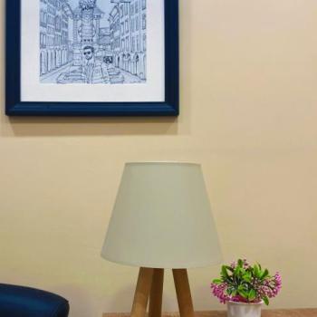 ASIR Stolná lampa 203- B- WOOD béžová prírodná obrázok