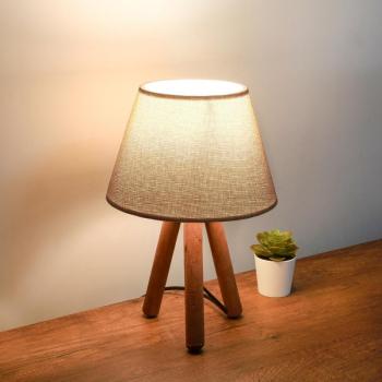 ASIR Stolná lampa AYD-3171 béžová obrázok
