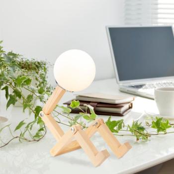 ASIR Stolná lampa MILET - N-834 prírodná obrázok