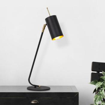 ASIR Stolná lampa SIVANI - MR-611 čierna zlatá obrázok