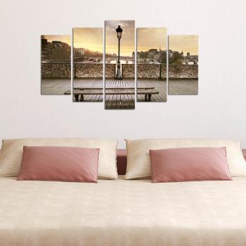 ASIR Súprava nástenných obrazov LAMPA 110 cm MDF obrázok