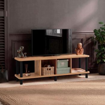 ASIR TV stolík NEO 180 atlantic pine black obrázok
