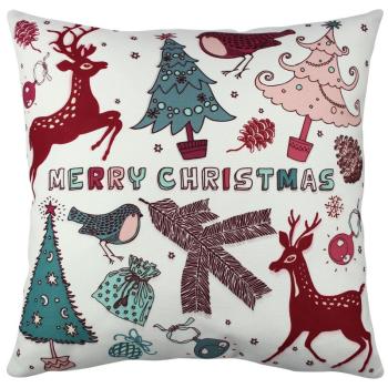 ASIR Vankúš VIANOČNÉ MOTÍVY 43 cm polyester-bavlna obrázok