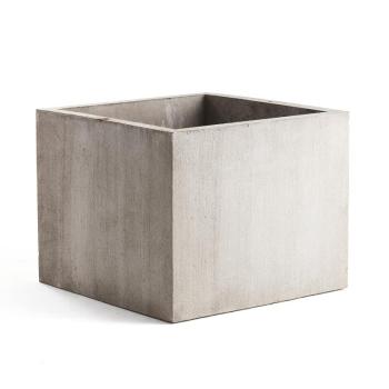 Betónový kvetináč, 1000x1000 mm, šedý obrázok