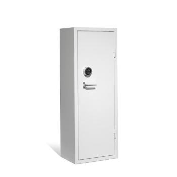 Bezpečnostná skriňa s el. zámkom CONTAIN, 1500x550x400 mm, biela obrázok