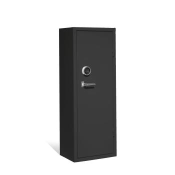 Bezpečnostná skriňa s el. zámkom CONTAIN, 1500x550x400 mm, čierna obrázok