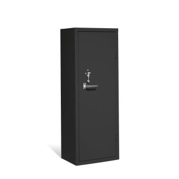 Bezpečnostná skriňa s mech. zámkom CONTAIN, 1500x550x400 mm, čierna obrázok