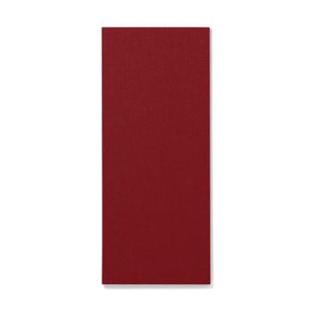 Bezrámová nástenka AIR, 500x1190 mm, červená obrázok