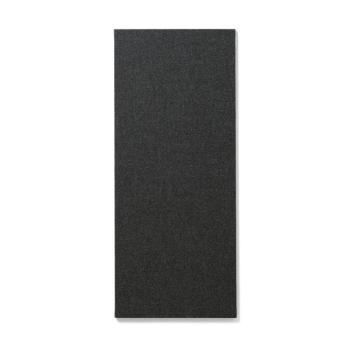 Bezrámová nástenka AIR, 500x1190 mm, tmavošedá obrázok