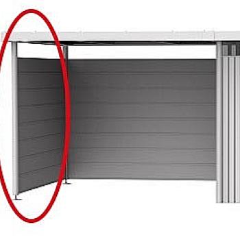 Biohort Bočná stena pre postranné strechu Biohort HighLine H2 (tmavo sivá metalíza) obrázok