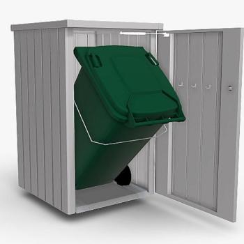 Biohort Box na odpadkový kôš BIOHORT Alex 1 (strieborná metalíza) obrázok