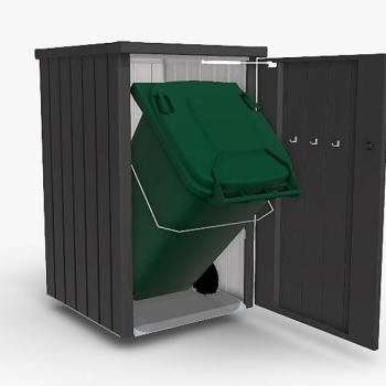 Biohort Box na odpadkový kôš BIOHORT Alex 1 (tmavo sivá metalíza) obrázok