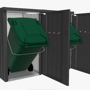 Biohort Box na smetiaku BIOHORT Alex 2 (tmavo šedá metalíza) obrázok