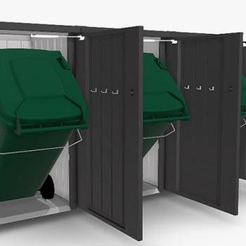 Biohort Box na smetiaku BIOHORT Alex 3 (tmavo šedá metalíza) obrázok