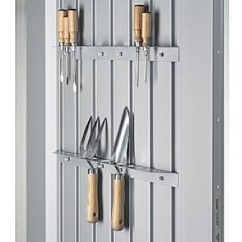 Biohort Držiak náradia pre domčeky Biohort (Strieborná metalíza) Strieborná metalíza (2 krabice) obrázok