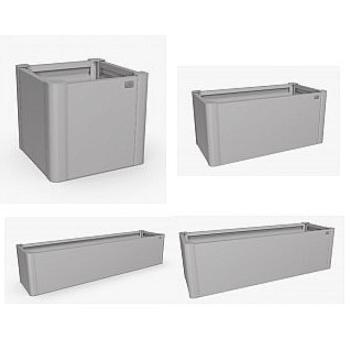 Biohort Hrantík Belvedere MINI 45 cm (strieborná metalíza) 53 cm (3 krabice) obrázok