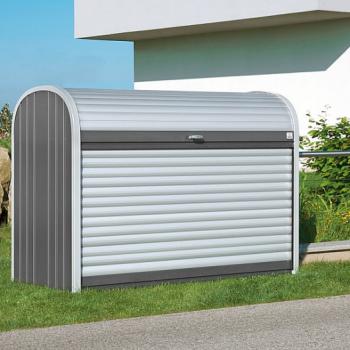 Biohort Mnohostranný účelový roletový box StoreMax vel.190 190 x 97 x 136(sivá kremeň metalíza) 190 cm (2 krabice) obrázok