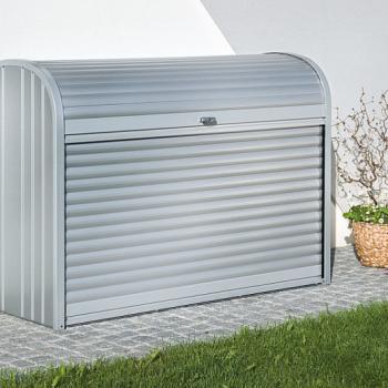 Biohort Mnohostranný účelový roletový box StoreMax vel. 190 190 x 97 x 136 (strieborna metalíza) 190 cm (2 krabice) obrázok