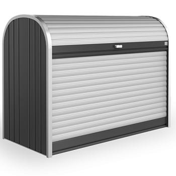 Biohort Mnohostranný účelový roletový box StoreMax vel. 190 190 x 97 x 136 (tmavo sivá metalíza) 190 cm (2 krabice) obrázok