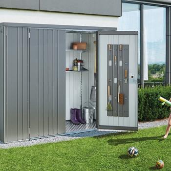 Biohort Skriňa na náradie Biohort vel. 230 227 x 83 (sivý kremeň metalíza) 230 cm (2 krabice) obrázok