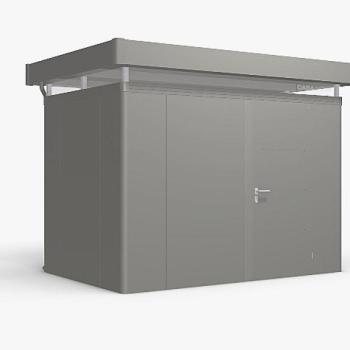 Biohort Záhradný domček BIOHORT CasaNova 330 x 230 (sivá kremeň metalíza) orientace dverí vľavo obrázok