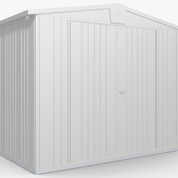 Biohort Záhradný domček BIOHORT Europa 3 - 244 x 156 (strieborná metalíza) obrázok